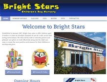 Tablet Screenshot of brightstars-crewe.co.uk